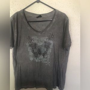 Harley Davidson Woman’s bling top